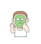 マスクをしたバカ男 （NT）（個別スタンプ：8）