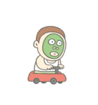 マスクをしたバカ男 （NT）（個別スタンプ：11）