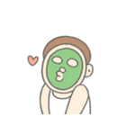 マスクをしたバカ男 （NT）（個別スタンプ：12）