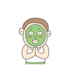 マスクをしたバカ男 （NT）（個別スタンプ：13）