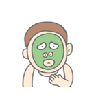 マスクをしたバカ男 （NT）（個別スタンプ：14）