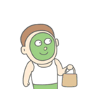 マスクをしたバカ男 （NT）（個別スタンプ：15）