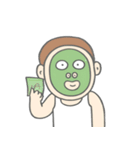 マスクをしたバカ男 （NT）（個別スタンプ：19）