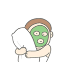 マスクをしたバカ男 （NT）（個別スタンプ：21）