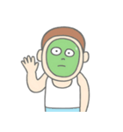 マスクをしたバカ男 （NT）（個別スタンプ：23）