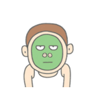 マスクをしたバカ男 （NT）（個別スタンプ：31）