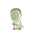 マスクをしたバカ男 （NT）（個別スタンプ：34）