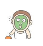 マスクをしたバカ男 （NT）（個別スタンプ：38）