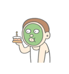 マスクをしたバカ男 （NT）（個別スタンプ：39）
