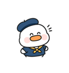 かわいい小さな学校のアヒル （NT）（個別スタンプ：10）