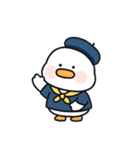かわいい小さな学校のアヒル （NT）（個別スタンプ：13）