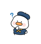 かわいい小さな学校のアヒル （NT）（個別スタンプ：16）