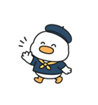 かわいい小さな学校のアヒル （NT）（個別スタンプ：17）