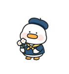 かわいい小さな学校のアヒル （NT）（個別スタンプ：18）