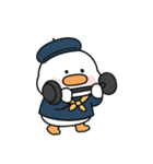 かわいい小さな学校のアヒル （NT）（個別スタンプ：19）