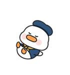 かわいい小さな学校のアヒル （NT）（個別スタンプ：21）