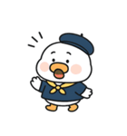 かわいい小さな学校のアヒル （NT）（個別スタンプ：38）