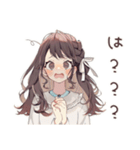 褒められ★ゆるふわガーリーな女の子（個別スタンプ：28）