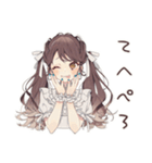褒められ★ゆるふわガーリーな女の子（個別スタンプ：32）