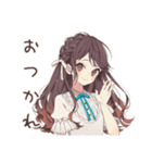 褒められ★ゆるふわガーリーな女の子（個別スタンプ：37）