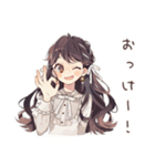 褒められ★ゆるふわガーリーな女の子（個別スタンプ：39）
