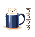しろくま先輩社員のサボり術★（個別スタンプ：31）