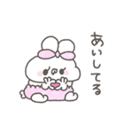 ぽわぽわうしゃぎ78〜重い？〜（個別スタンプ：2）