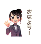 ポンコツだけど仕事女子★日常（個別スタンプ：2）
