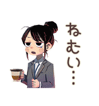 ポンコツだけど仕事女子★日常（個別スタンプ：9）