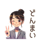 ポンコツだけど仕事女子★日常（個別スタンプ：28）