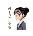 ポンコツだけど仕事女子★日常（個別スタンプ：34）