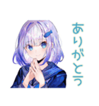 女子高生の普段使い♡かわいいスタンプ（個別スタンプ：3）