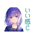 女子高生の普段使い♡かわいいスタンプ（個別スタンプ：7）