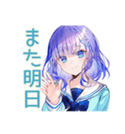 女子高生の普段使い♡かわいいスタンプ（個別スタンプ：40）