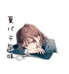 社畜ちゃんの夏♡オフィス女子（個別スタンプ：13）