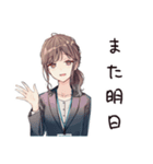 社畜ちゃんの夏♡オフィス女子（個別スタンプ：40）