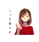 旦那を尻に敷くやさしい妻♡（個別スタンプ：6）