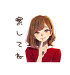 やさしい妻の無言の圧★家族編（個別スタンプ：6）