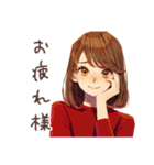 やさしい妻の無言の圧★家族編（個別スタンプ：11）