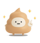 うんこのスタンプ★日常で使えるやつ（3D)（個別スタンプ：14）