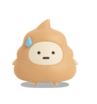 うんこのスタンプ★日常で使えるやつ（3D)（個別スタンプ：25）