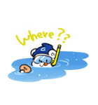 ドニーと夏を楽しもう♪（個別スタンプ：9）