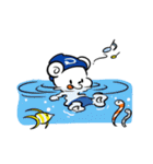 ドニーと夏を楽しもう♪（個別スタンプ：11）