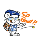 ドニーと夏を楽しもう♪（個別スタンプ：21）