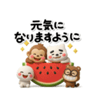 ず～っと使える♡大人の親切で丁寧な夏（個別スタンプ：36）