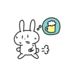 ランナーうさぎ（個別スタンプ：6）
