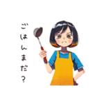 ワンオペ育児★頑張るママ（個別スタンプ：5）