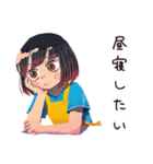 ワンオペ育児★頑張るママ（個別スタンプ：15）
