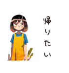 ワンオペ育児★頑張るママ（個別スタンプ：18）