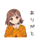 めんどくさ女子の出前頼みたい★（個別スタンプ：3）